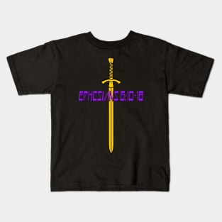 SWORD OF THE SPIRIT Kids T-Shirt